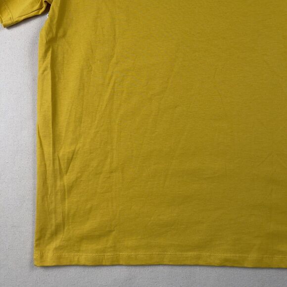 Saturdays NYC Color Overlap Short Sleeve Tee Shirt Men’s XL Goldenrod Yellow - Picture 11 of 12